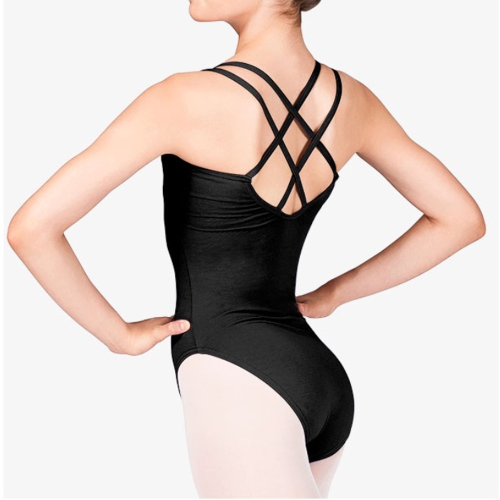 NEW Capezio Double Strap Camisole Leotard